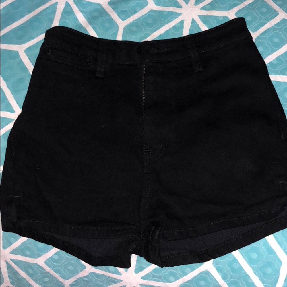 High waisted shorts